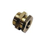 0117 00 17, Legris Pneumatic Bulkhead Threaded Adapter, G 3/8 Female, Переходник