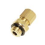 0101 10 13, Legris Threaded-to-Tube Pneumatic Fitting G 1/4 to Push In 10 mm, LF3000 Series, Переходник
