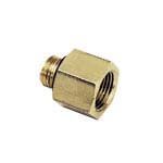 0169 17 21, Legris LF3000 250 bar Pneumatic Straight Threaded Adapter, G 3/8 Male To G 1/2, Переходник