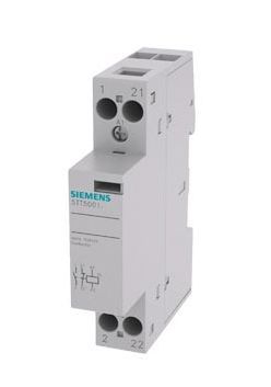 5TT5001-0, Siemens 2 Pole Installation Contactor - 20 A, 230 V ac Coil, Sentron, NO/NC, Контактор