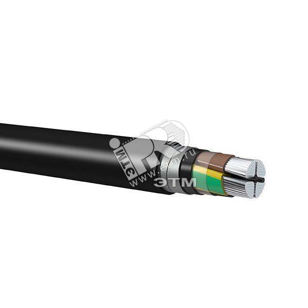 Кабель силовой АПвБШв 4х185мс(N)-1 ТРТС