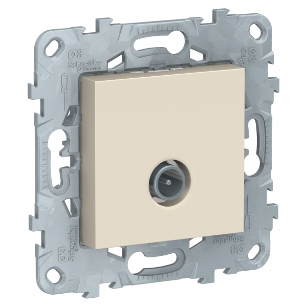 Розетка UNICA NEW TV оконечная бежевый