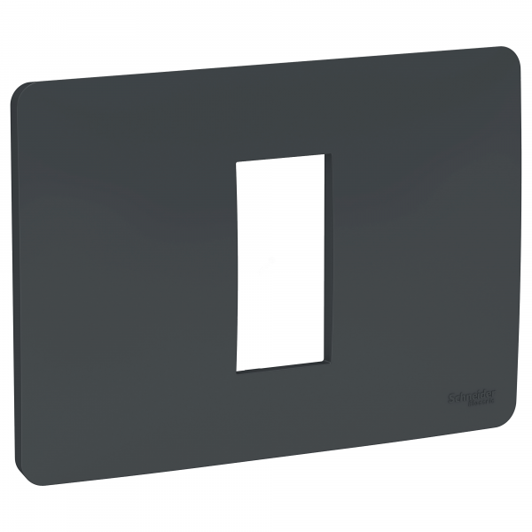 Рамка UNICA MODULAR одномодульная антрацит