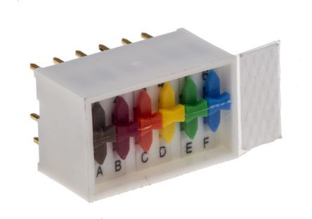 ED57386, ERG SPDT Slide Microswitch, 5 A, Микропереключатель