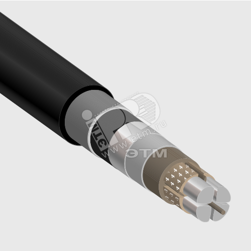 Кабель силовой ААШв-1 4Х240 однопроволочный