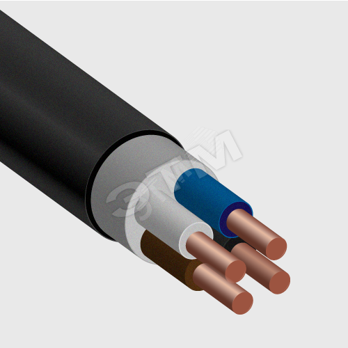 Кабель силовой ПвВГнг(А)-LS 4х6ок(N)-1