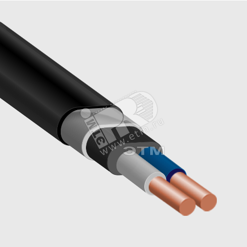 Кабель силовой ВБШв 2х16-0.660 ТРТС