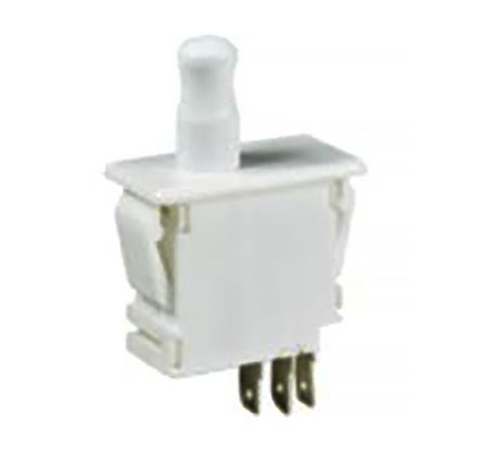 DS2D6CQ3, C & K Double Pole Double Throw (DPDT) Door Interlock Push Button Switch, 10 (125/250 V ac) A, Кнопочный переключатель