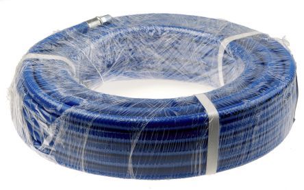 CT070-F326-PV-BKBL-03, RS PRO Air Hose Blue PVC 15.5mm x 10m, Шланг