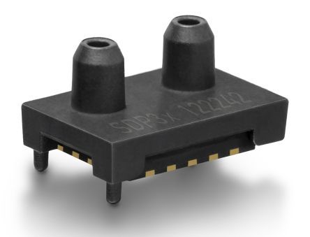 SDP33-1500Pa-TR-250pcs, Sensirion Pressure Sensor for Air, N2, O2 , 1500Pa Max Pressure Reading I2C, Датчик давления