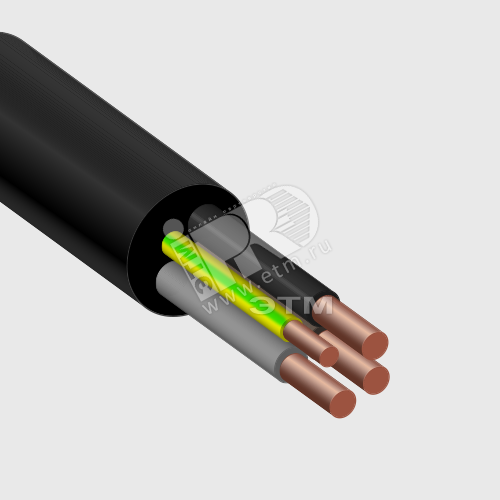 Кабель силовой ВВГнг(А)-LS 3х25+1х16 ТРТС