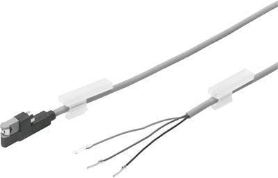 SMT-10G-PS-24V-E-2,5Q-OE, Festo PNP Proximity Sensor Pneumatic Position Detector, IP65, IP68, Датчик