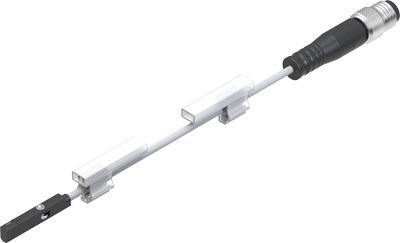 SMT-10M-NS-24V-E-0,3-L-M8D, Festo NPN Proximity Sensor Pneumatic Position Detector, IP65, IP68, Датчик