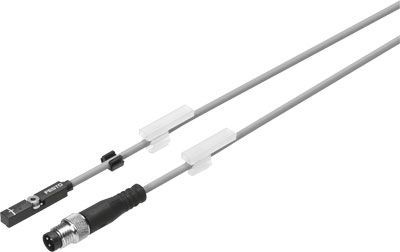 SMT-8M-A-PSO-24V-E-0,3-M8D, Festo PNP Proximity Sensor Pneumatic Position Detector, IP65, IP68, IP69K, Датчик