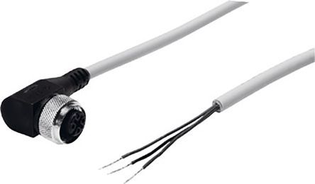 SIM-M12-3WD-5-PSL-PU, Festo Connecting Cable Pneumatic Sensor, IP65, IP67, IP68, Датчик