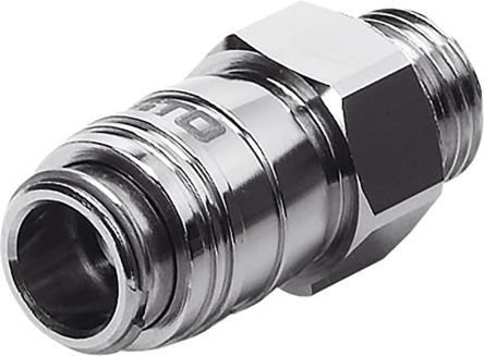 KD3-1/8-A, Festo Pneumatic Quick Connect Coupling Brass 1/8in, Муфта