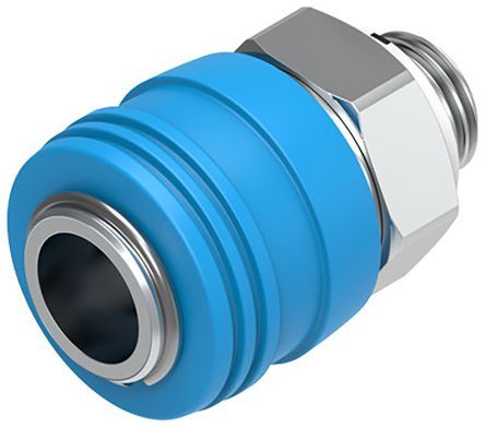 KD4-1/4-A, Festo Pneumatic Quick Connect Coupling Brass 1/4in, Муфта