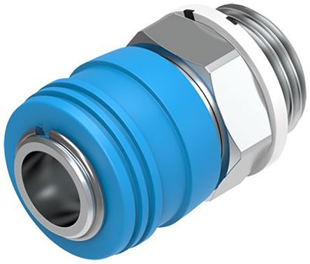 KD4-1/2-A, Festo Pneumatic Quick Connect Coupling Brass 1/2in, Муфта
