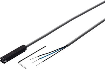 CRSMT-8-PS-K5-LED-24, Festo NO, PNP Proximity Sensor Pneumatic Sensor, IP65, IP68, IP69K, Датчик