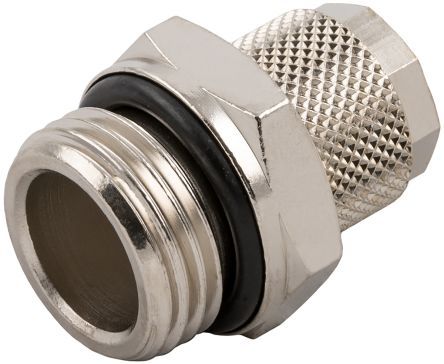 0102000013, RS PRO Threaded-to-Tube Pneumatic Fitting G 3/8 to Push In 10 mm, Переходник