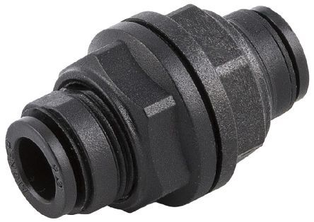 5605000003, RS PRO Tube-to-Tube Pneumatic Straight Tube-to-Tube Adapter, Push In 4 mm to Push In 4 mm, Фитинг