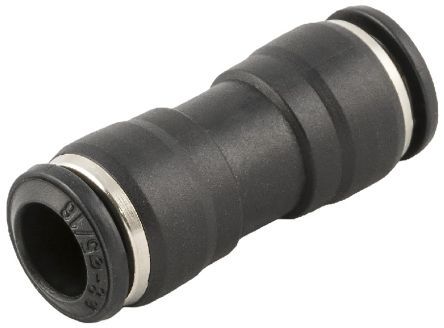 5504000012, RS PRO Tube-to-Tube Pneumatic Straight Tube-to-Tube Adapter, Push In 12 mm to Push In 10 mm, Фитинг