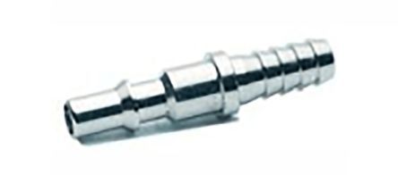 002450001X7NB, RS PRO Pneumatic Quick Connect Coupling Nickel Plated Brass Hose Barb, Муфта