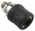 0062100003, RS PRO Pneumatic Quick Connect Coupling Nickel Plated Brass Hose Barb, Муфта