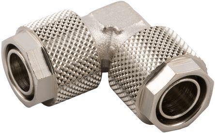 0113000006, RS PRO Elbow Connector Push In 10 mm to Push In 10 mm, Переходник