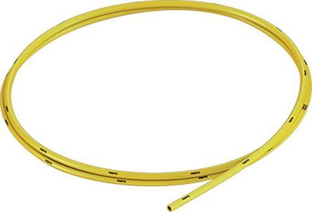 PUN-H-3X0,5-GE, Festo Air Hose Yellow Polyurethane 3mm x 50m PUN-H Series, Шланг