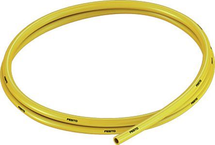 PUN-H-6X1-GE, Festo Air Hose Yellow Polyurethane 6mm x 50m PUN-H Series, Шланг