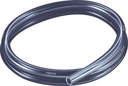 PUN-H-12X2-TSW, Festo Air Hose Black Polyurethane 12mm x 50m PUN-H-T Series, Шланг