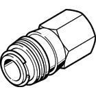 KD3-1/4-I, Festo Pneumatic Quick Connect Coupling Brass 1/4in Threaded, Муфта