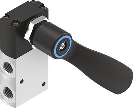 VHEF-HST-M32-M-G14, Festo Lever 3/2 Pneumatic Manual Control Valve VHEF Series, Клапан