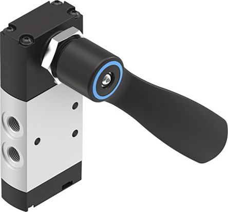 VHEF-HS-M52-M-G18, Festo Lever 5/2 Pneumatic Manual Control Valve VHEF Series, Клапан