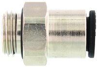 3101 08 13, Legris Threaded-to-Tube Pneumatic Fitting G 1/4 to Push In 8 mm, LF3000 Series, 20 bar, Переходник