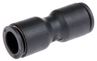 3106 10 00, Legris Tube-to-Tube 3106 Pneumatic Straight Tube-to-Tube Adapter, Push In 10 mm to Push In 10 mm, Переходник