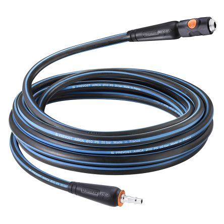 RAL ACSB105, PREVOST Coil Tubing with Connector Black SBR/EPDM, Шланг