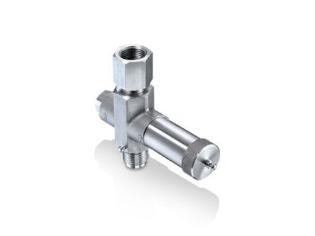 ARA-10.D30L, Bourdon Stainless Steel 400 bars Pressure Gauge Adapter