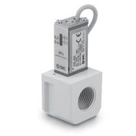 IS10E-40F04-6L-A, SMC Pressure Switch, G 1/2 0.1MPa to 0.7 MPa