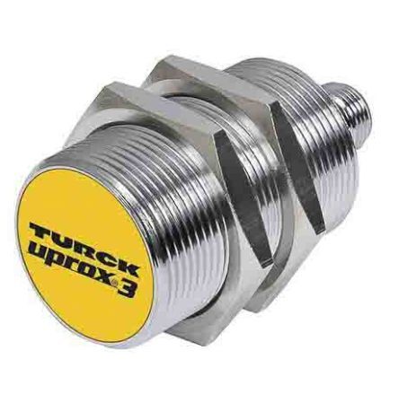 BI20U-MT30-IOL6X2-H1141, Turck M30 x 1.5 Inductive Proximity Sensor - Barrel, PNP/NPN-NO/NC Output, 20 mm Detection, IP68, IO-Link, Индуктивный датчик приближения