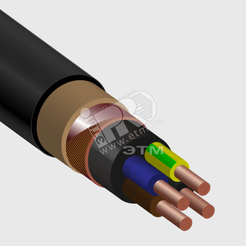 Кабель силовой ВВГЭнг(А)-LS 4Х1.5