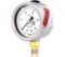 Манометр виброустойчивый Физтех ДМ8008-ВУф исп 1 0-100 кПа кт.1,5 d.63 IP54 M12x1,5 РШ, Глицерин 4687205450074