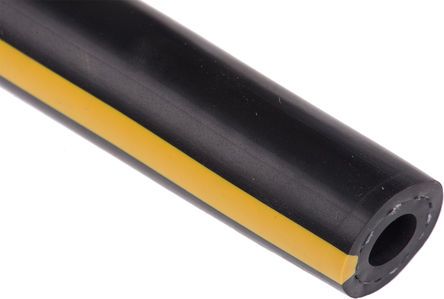 GPA801/BK/0030/CD, RS PRO Air Hose Black/Yellow PVC Nitrile Blend 16mm x 30m GPA Series, Шланг
