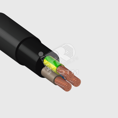 Кабель силовой ПвПГнг(А)-HF 3х35мк(N,PE)-0,66
