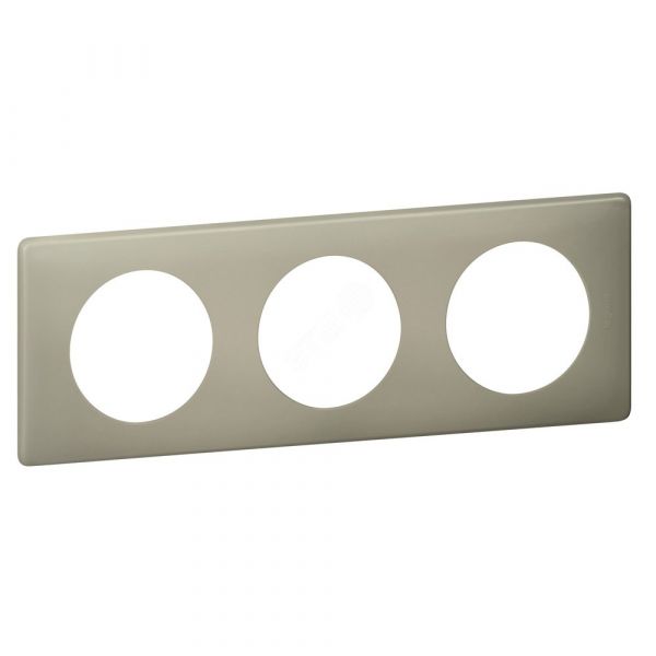 Рамка, трехпостовая, грин перкаль