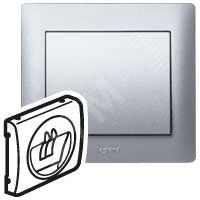 Galea Life Панель лицевая розетки для колонок aluminium