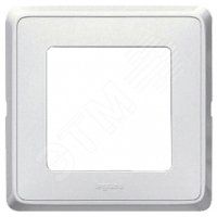 Cariva Рамка 1 пост белая