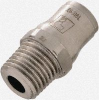 3805 04 13, Legris Threaded-to-Tube Pneumatic Fitting R 1/4 to Push In 4 mm, LF3800 Series, 20 bar, Переходник