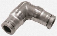 3802 08 00, Legris Pneumatic Elbow Tube-to-Tube Adapter Push In 8 mm to Push In 8 mm, Переходник